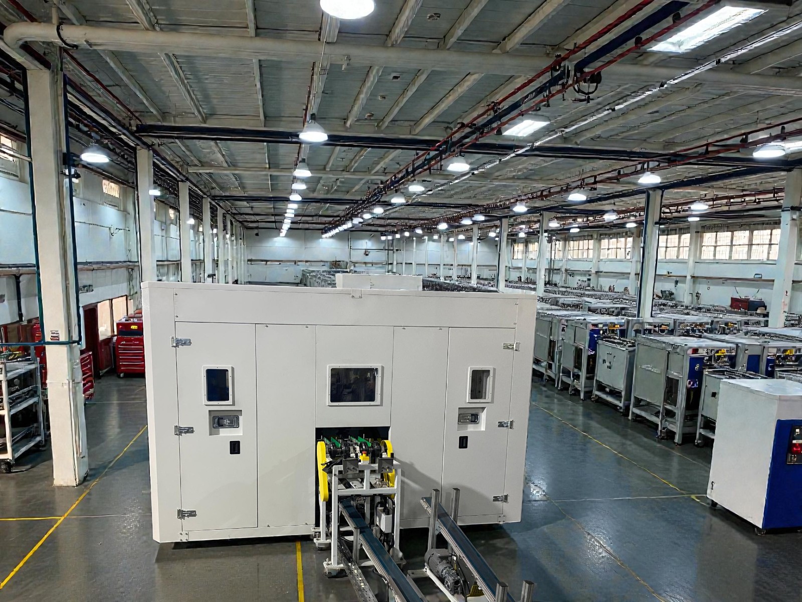 Fabrika Makine Kabinleri